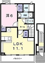 シャトレー富永 202 ｜ 兵庫県たつの市龍野町富永（賃貸アパート1LDK・2階・46.09㎡） その2