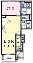 パストラルメゾンC 101 ｜ 兵庫県神戸市西区伊川谷町有瀬（賃貸アパート1LDK・1階・45.39㎡） その2