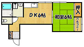 ガーデンパレス 302 ｜ 兵庫県明石市西明石町2丁目（賃貸マンション1DK・3階・31.70㎡） その2