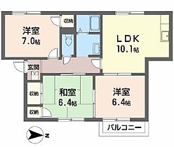 グリーンヴィレッジ南別府 H202 ｜ 兵庫県神戸市西区南別府4丁目（賃貸アパート3LDK・2階・65.00㎡） その2