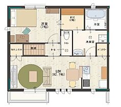 エミネンス堂本II 207 ｜ 兵庫県たつの市龍野町堂本（賃貸アパート1LDK・2階・55.71㎡） その2