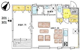 クリエイト相生 201 ｜ 兵庫県相生市那波大浜町（賃貸アパート1LDK・2階・52.23㎡） その2