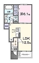 ディオパルコ 103 ｜ 兵庫県加東市上滝野（賃貸アパート1LDK・1階・44.70㎡） その2