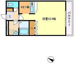 アプローズ 303 ｜ 兵庫県神戸市垂水区名谷町字加市（賃貸アパート1K・3階・36.00㎡） その2