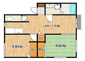 吉川ハイツA棟 201 ｜ 兵庫県神戸市灘区友田町1丁目（賃貸アパート2LDK・2階・50.00㎡） その2