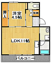 兵庫県加東市沢部（賃貸マンション1LDK・1階・39.83㎡） その2