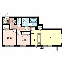 兵庫県姫路市飾磨区蓼野町（賃貸アパート2LDK・2階・63.98㎡） その2