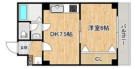 兵庫県神戸市東灘区本山南町6丁目（賃貸マンション1DK・4階・31.66㎡） その2