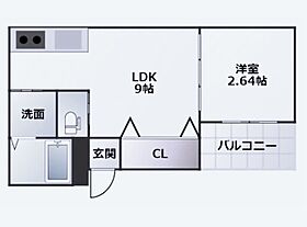 兵庫県姫路市網干区新在家（賃貸アパート1DK・1階・25.06㎡） その2