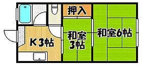 兵庫県神戸市西区王塚台5丁目（賃貸アパート2K・2階・27.00㎡） その2