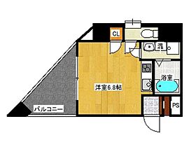 兵庫県神戸市灘区岸地通2丁目（賃貸マンション1K・2階・19.69㎡） その2