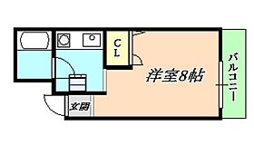 兵庫県神戸市垂水区城が山1丁目（賃貸マンション1K・2階・20.80㎡） その2