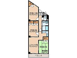 ビラ・クレール 3LDKの間取図画像