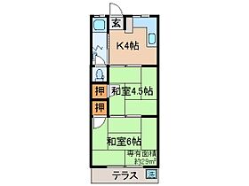 京都府宇治市木幡正中（賃貸マンション2K・1階・29.00㎡） その2