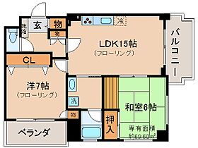 京都府城陽市平川茶屋裏（賃貸マンション2LDK・1階・69.60㎡） その2