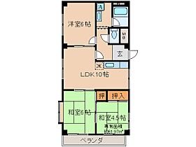 京都府宇治市広野町西裏（賃貸マンション3LDK・1階・61.97㎡） その2