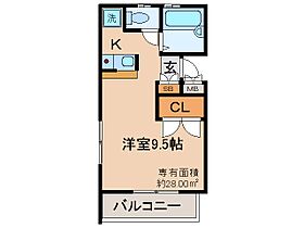 京都府京都市山科区椥辻番所ケ口町（賃貸マンション1R・3階・28.00㎡） その2