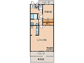 京都府宇治市菟道藪里（賃貸マンション1LDK・1階・65.55㎡） その2