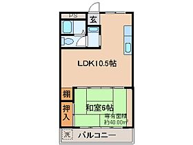 京都府京都市山科区音羽野田町（賃貸マンション1LDK・4階・40.00㎡） その2