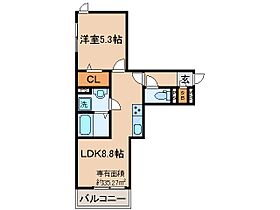 京都府京都市伏見区奈良屋町（賃貸アパート1LDK・2階・35.27㎡） その2