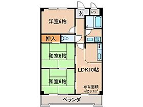 京都府宇治市五ケ庄梅林（賃貸マンション3LDK・2階・56.70㎡） その2