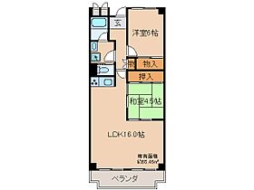 京都府宇治市木幡内畑（賃貸マンション2LDK・5階・65.46㎡） その2