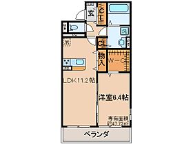 京都府京都市山科区西野岸ノ下町（賃貸アパート1LDK・2階・47.73㎡） その2