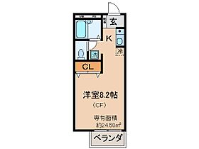 京都府京都市伏見区向島津田町（賃貸アパート1K・2階・24.50㎡） その2