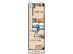 京都府京都市伏見区醍醐御陵東裏町（賃貸マンション1LDK・1階・41.63㎡） その2