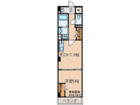 京都府京都市伏見区桃山町因幡（賃貸マンション1DK・3階・36.84㎡） その2