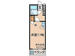 間取図画像 ワンルーム
