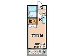 間取図画像 ワンルーム