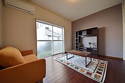 西武多摩川線 多磨駅 徒歩28分の賃貸アパート 1階2DKのリビング/ダイニング