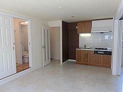 小田急小田原線 狛江駅 徒歩18分の賃貸アパート 1階1LDKのリビング/ダイニング