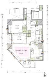 京王線 府中駅 徒歩7分の賃貸マンション 2階2LDKの間取り