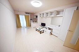 京王線 中河原駅 徒歩17分の賃貸アパート 1階1Kのリビング/ダイニング