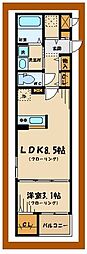 間取図画像 1DK