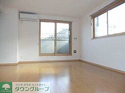 京王線 調布駅 徒歩8分の賃貸アパート 2階ワンルームのリビング/ダイニング