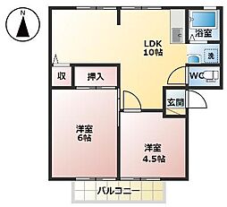 アーバニティ城西A棟 2階