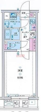 ジェノヴィア高円寺スカイガーデン_間取り_0