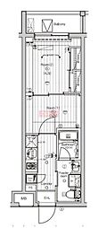 (仮称)PREMIUMCUBE東高円寺DEUX 2Kの間取図画像