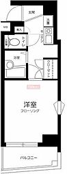 フォルトゥナ新中野 1Kの間取図画像
