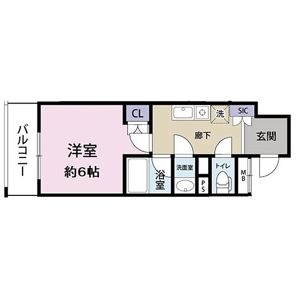 ｍｏｒｅ　ｐｒｅｃｉｏｕｓ 402｜埼玉県さいたま市浦和区岸町3丁目(賃貸マンション1K・4階・24.14㎡)の写真 その2