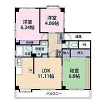 シオン皇山 301 ｜ 埼玉県さいたま市浦和区皇山町（賃貸マンション3LDK・3階・72.63㎡） その2