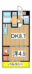 間取図画像 1DK
