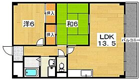 グレースコート男山  ｜ 京都府八幡市男山美桜9-24（賃貸マンション2LDK・3階・57.98㎡） その2