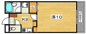 ジョイフル船橋  ｜ 大阪府枚方市船橋本町２丁目（賃貸マンション1K・2階・26.00㎡） その2