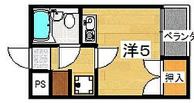 第三和幸マンション  ｜ 大阪府枚方市中宮本町（賃貸マンション1R・2階・16.00㎡） その2