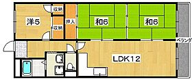 ハイツひとつまつII  ｜ 大阪府枚方市桜丘町（賃貸マンション3LDK・2階・68.00㎡） その2