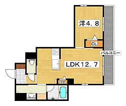 シャーメゾン　Cozy　Forest  ｜ 大阪府枚方市北中振３丁目（賃貸マンション1LDK・3階・43.29㎡） その2